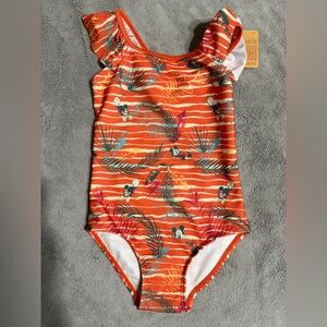 Disney SPF 50+ Swimwear with Orange and Blue Accents
